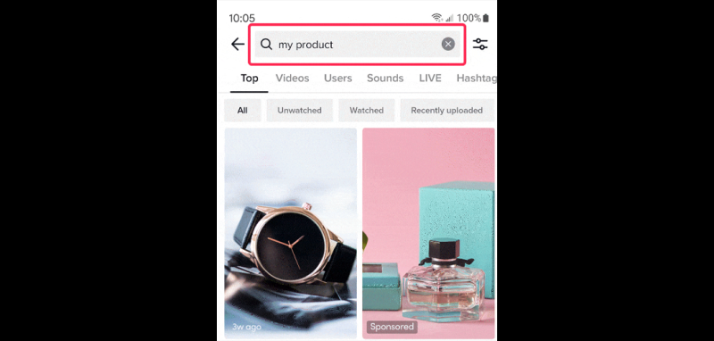 В TikTok Ads появилась функция, позволяющая показывать рекламу в результатах поиска TikTok